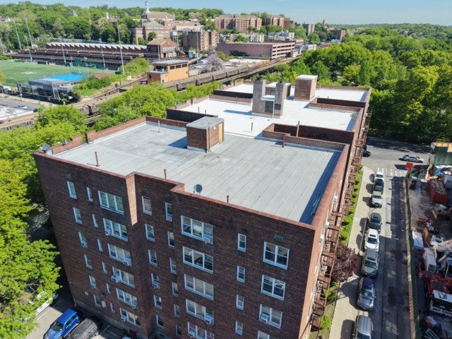 180 Van Cortlandt Park South roofing project