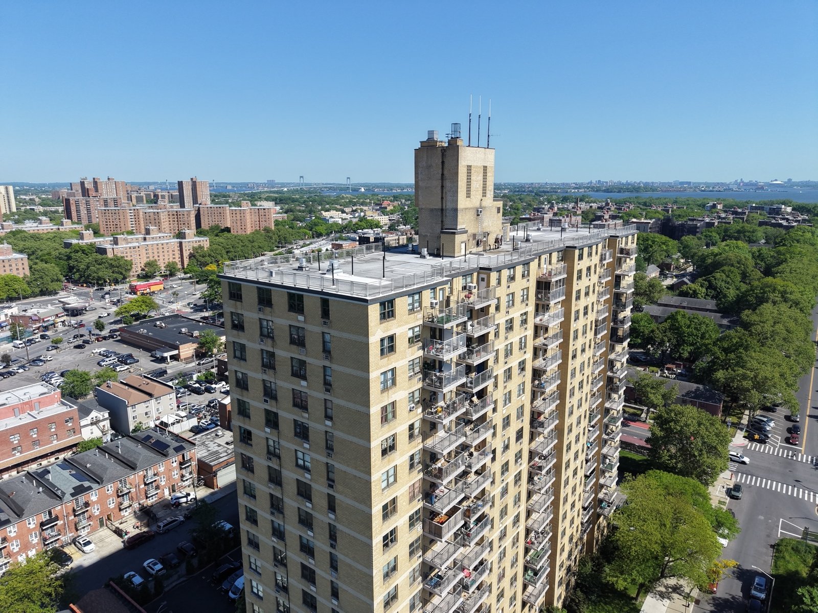 High-rise building envelope restoration, Bronx, NY